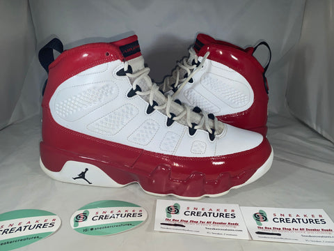 Jordan 9 Gym Red 2019 Size 9.5 302370 160 Original Box