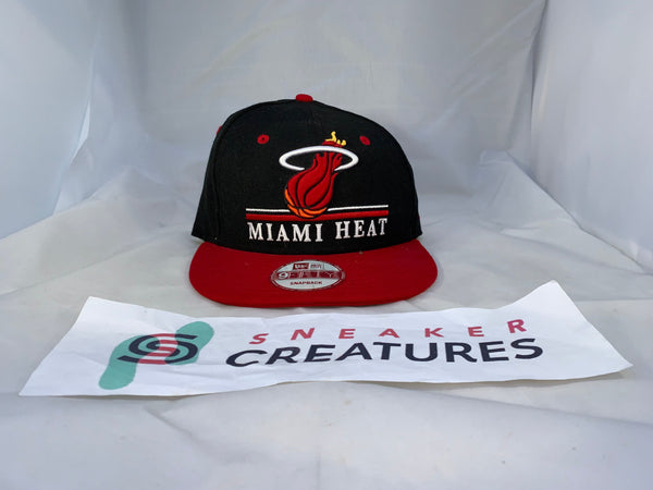 New Era Miami Heat Hat O/S Adjustable