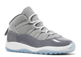 Jordan 11 Retro (TD) Cool Grey 378040 005 Size 8c-10c Brand New