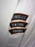 Black Pyramid Stay Classy 1989 Los Angeles New York Virginia Logo White T-Shirt L