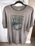 47 Brand Philadelphia Eagles Logo Light Grey T-Shirt XL