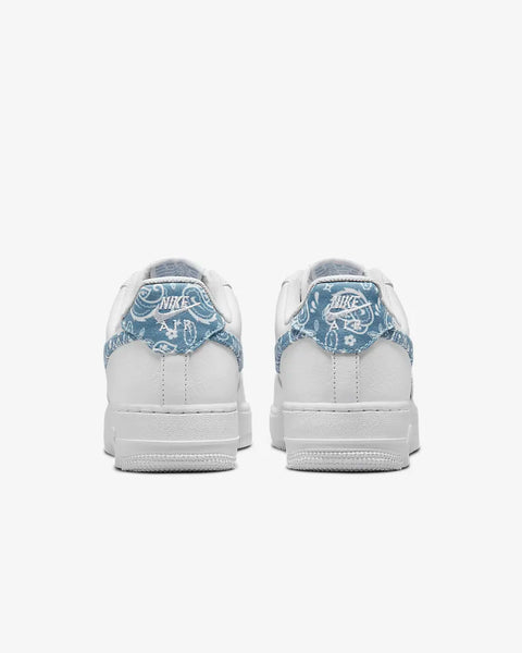 Air Force 1 Low '07 Essential Blue Paisley DH4406 100 Size 7-9.5 (W) Brand New