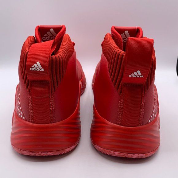 Adidas Dame 5 Power Red Damian Lillard Basketball Shoes Red EE5433 Size 13