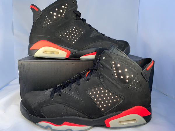Jordan 6 Black Infrared 2014 Size 11.5 384644 023 Original Box