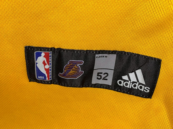 Adidas Kobe Bryant Yellow Los Angeles  Size XXL
