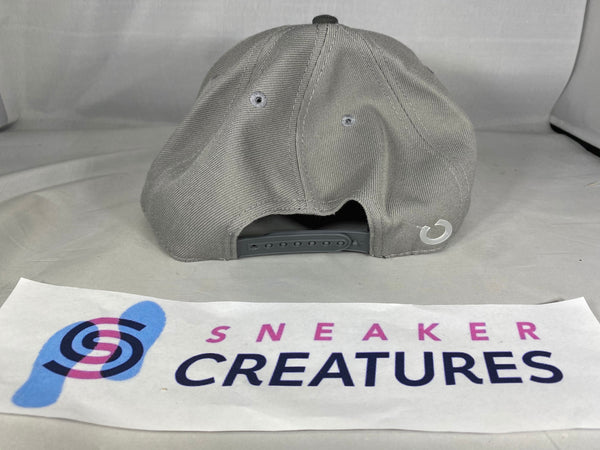 Snap Back Honor Tradition Baseball Grey Hat Over Size