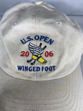 USGA US Open 2006 Winged Foot Logo Cream Hat One Size