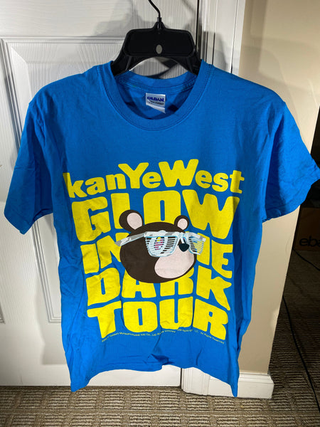 Gildan Kanye West Glow in the Dark Tour 2007 T-Shirt Size S