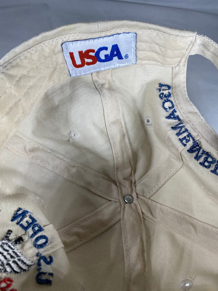 USGA US Open 2006 Winged Foot Logo Cream Hat One Size