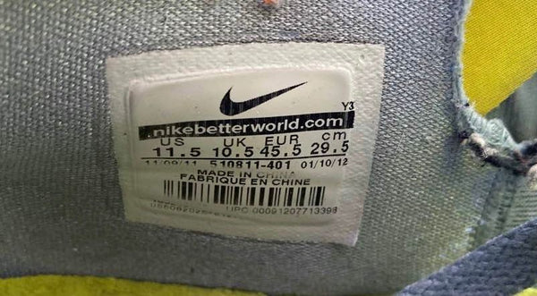 Nike Lebron 9 Low Obsidian 2012 Size 510811 401