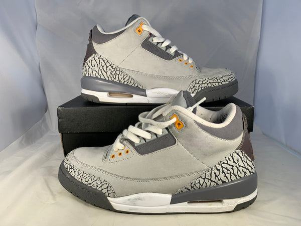 Jordan 3 LS Cool Grey 2006 Size 9 315297 062 No Original Box