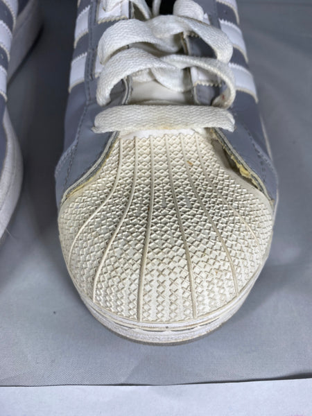 Adidas Shell Toe Grey/White Size 10 RARE