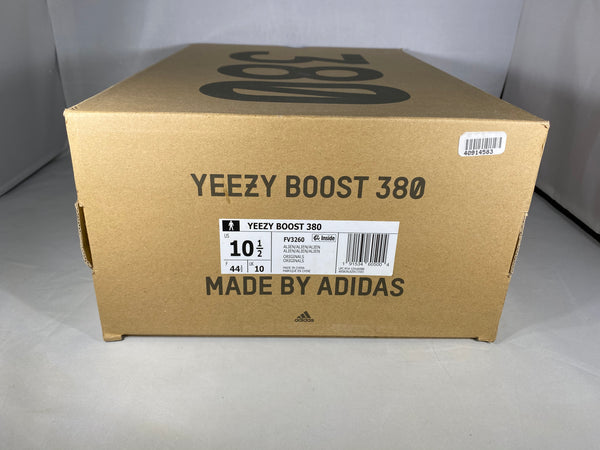 Yeezy Boost 380 Alien 2019 Size 10.5 FV3260 Original Box Brand New