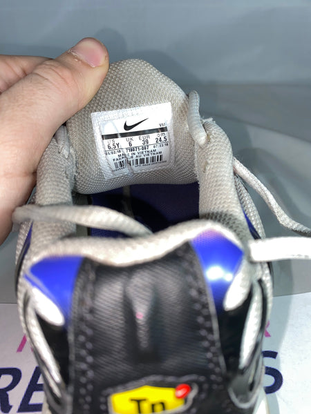Nike Air Max Plus TN Platnium Lava Violet Size 6.5Y 718071 007