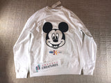 Kith x Iceberg Mickey Mouse Crewneck Sweatshirt White Size 2XL
