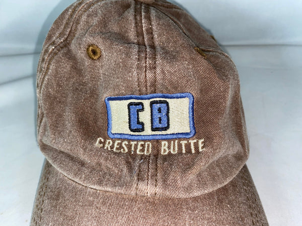 Ouray Sportswear Crested Butte Logo Printed Hat One Size
