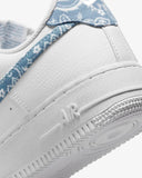 Air Force 1 Low '07 Essential Blue Paisley DH4406 100 Size 7-9.5 (W) Brand New