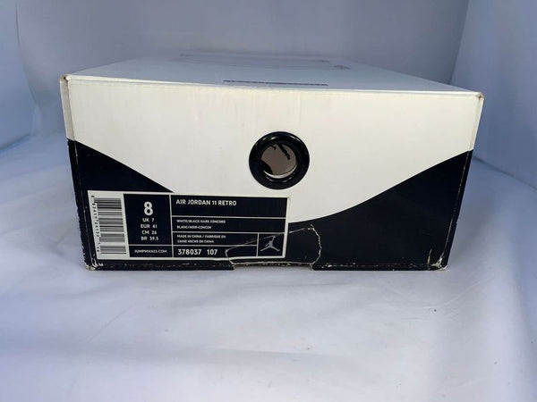 Jordan 11 Retro Concord 2011 Size 8 378037 107 Original Box