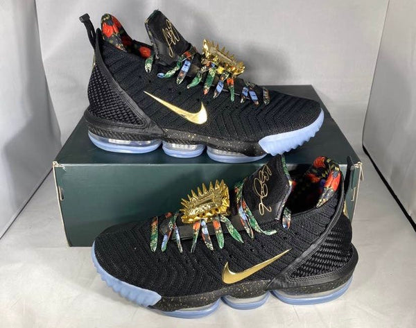 Nike Lebron 16 KC Watch The Throne 2019 Size 11.5 CI1518 001 Original Box