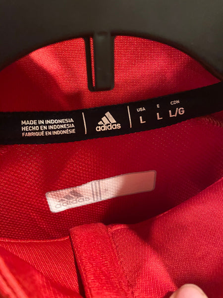 Adidas Indiana University Track Suit Jacket Size L