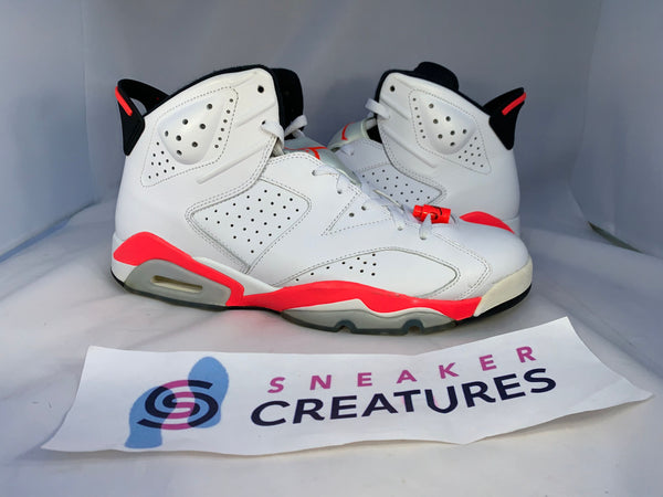 Jordan 6 White Infrared 2014 Size 12 384664 123 Original Box Receipt
