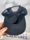 Disney Logo Embroidered Black Hat Adjustable Used