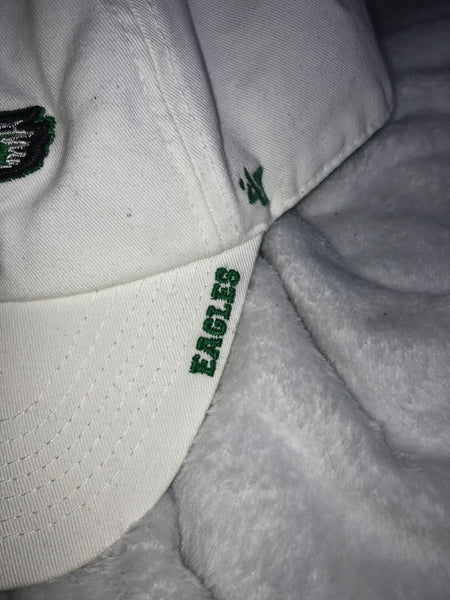 47 Brand Vintage Philadelphia Eagles Logo Embroidered Green White Hat  One Size
