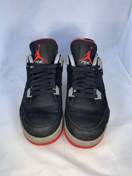Jordan 4 Bred 2012 Black Size 8 308497 089