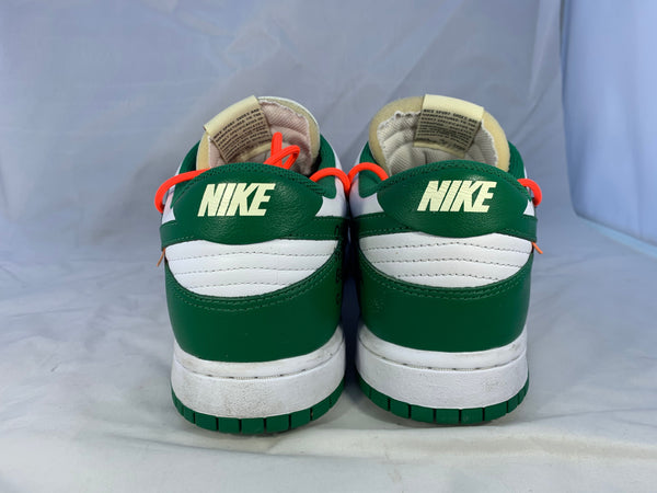 Nike Dunk Low Off White Pine Green 2019 Size 11 CT0856 100 Original Box Zip Tie