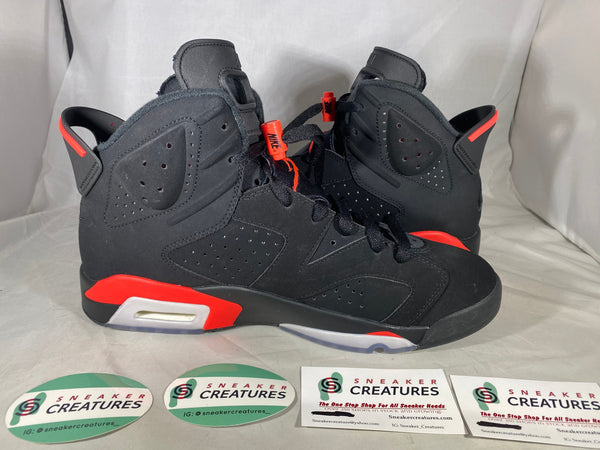 Jordan 6 Black Infrared 2019 Size 10 384664 060